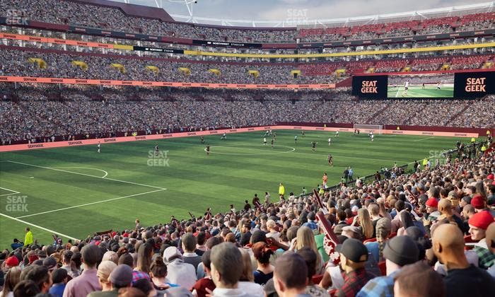 Northwest Stadium - Section 106 Seat View