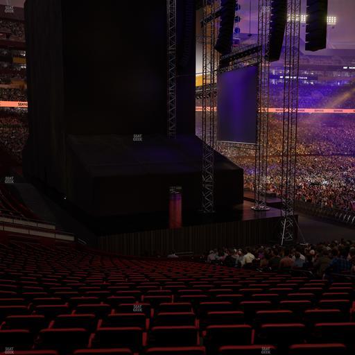 Northwest Stadium - Section 106 Seat View