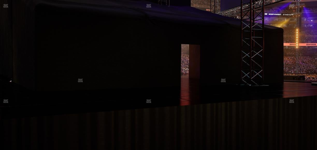 Northwest Stadium - Section 106 Seat View