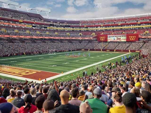 Northwest Stadium - Section 107 Seat View