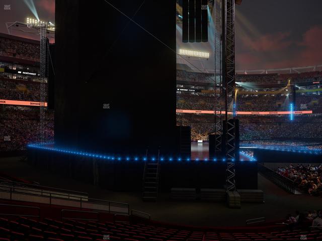 Northwest Stadium - Section 107 Seat View