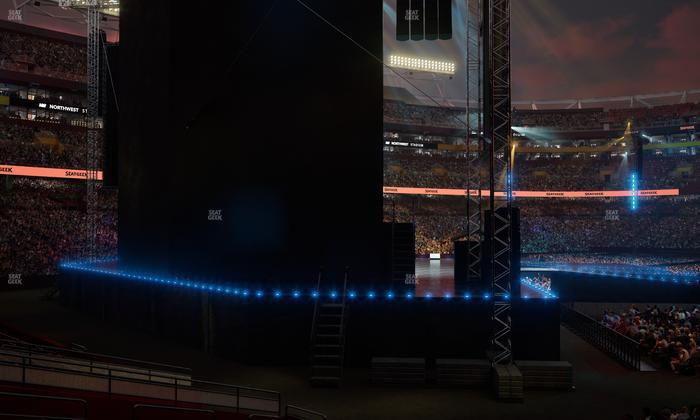 Northwest Stadium - Section 107 Seat View
