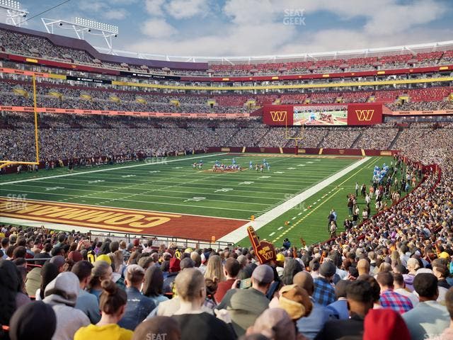 Northwest Stadium - Section 108 Seat View