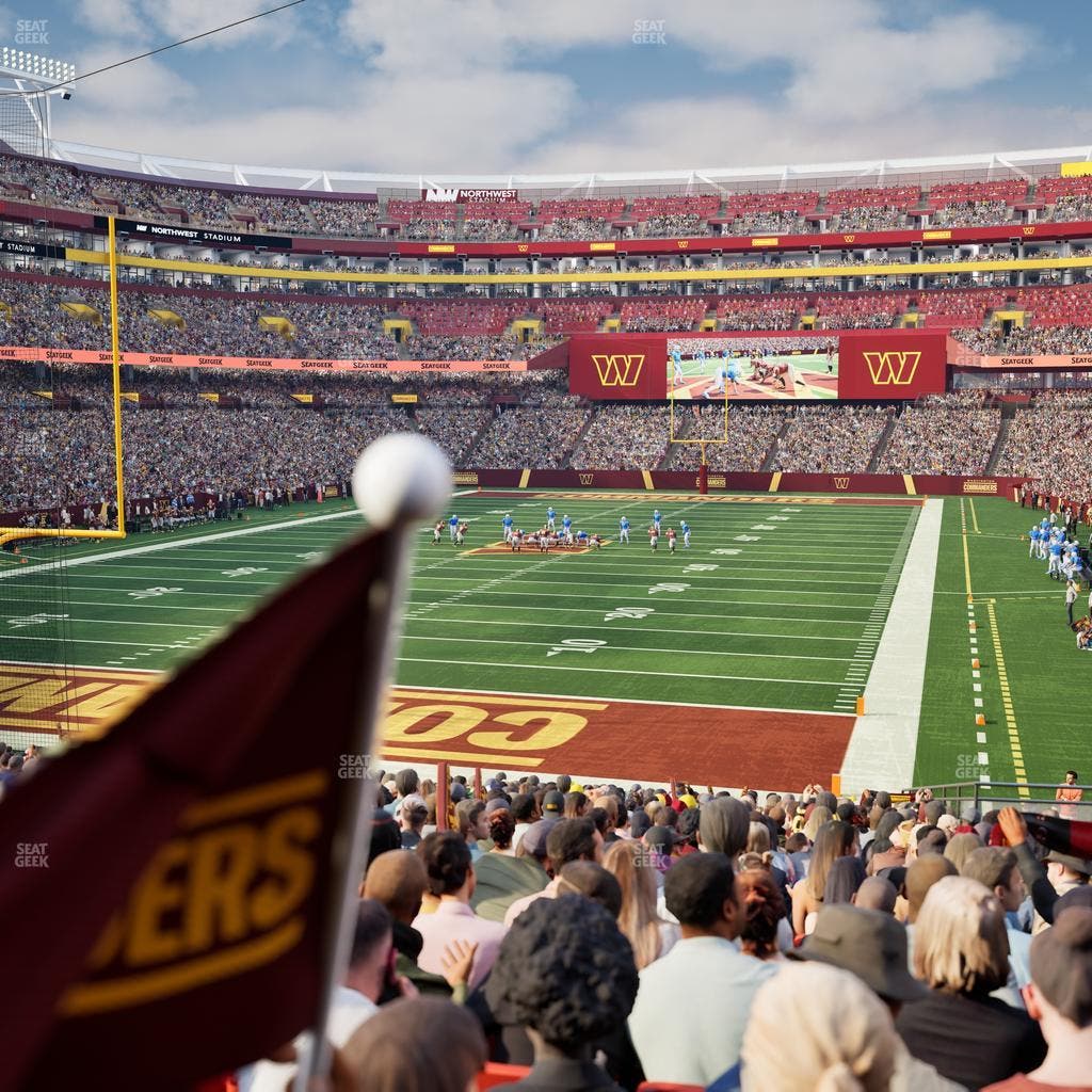 Northwest Stadium - Section 109 Seat View