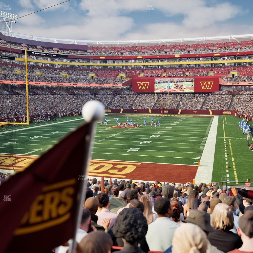 Northwest Stadium - Section 109 Seat View