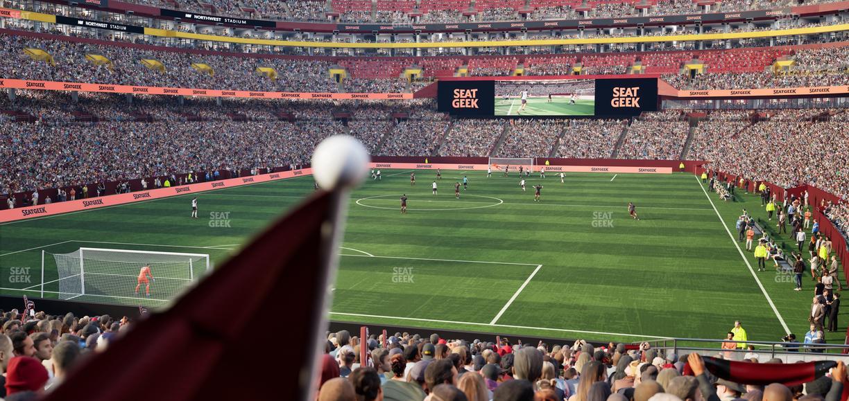 Northwest Stadium - Section 109 Seat View