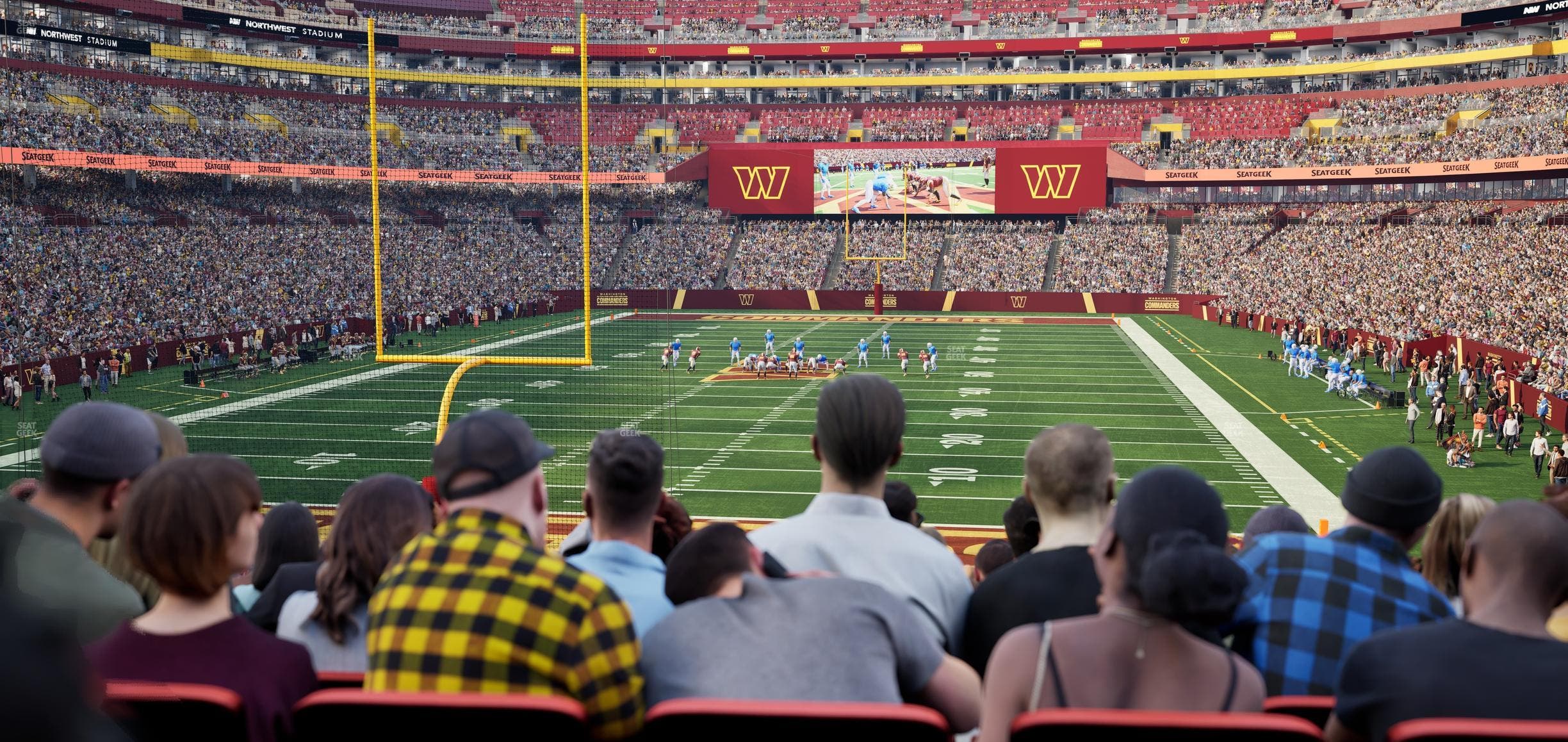 Northwest Stadium - Section 110 Seat View