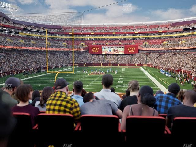 Northwest Stadium - Section 110 Seat View