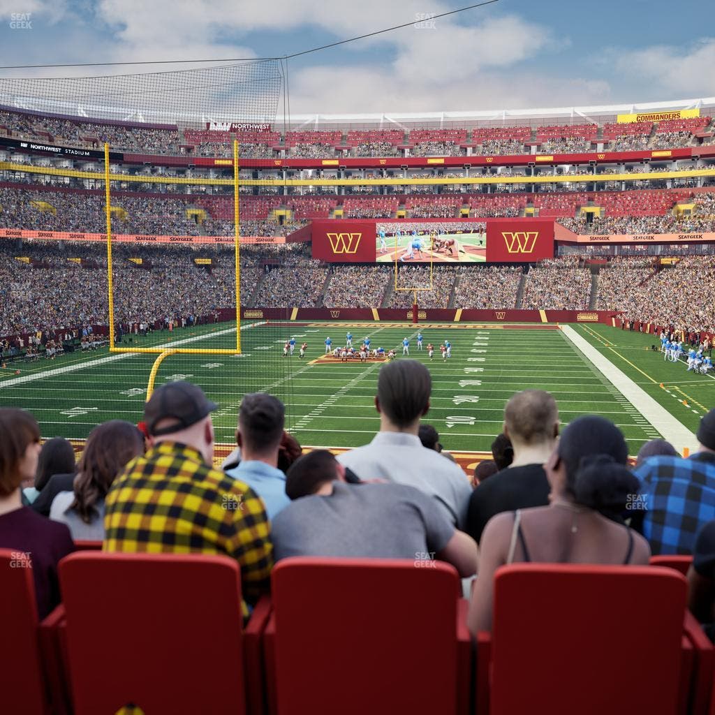 Northwest Stadium - Section 110 Seat View