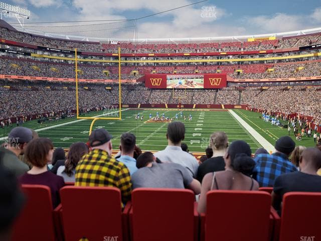 Northwest Stadium - Section 110 Seat View