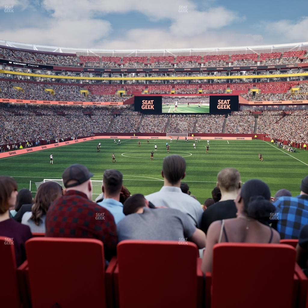 Northwest Stadium - Section 110 Seat View