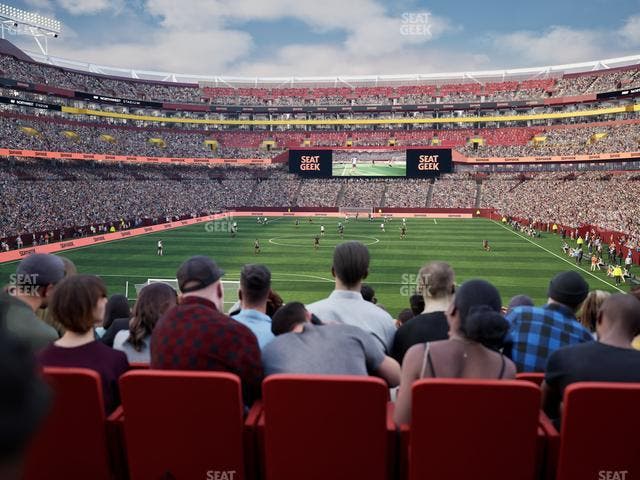 Northwest Stadium - Section 110 Seat View