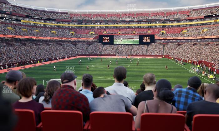 Northwest Stadium - Section 110 Seat View