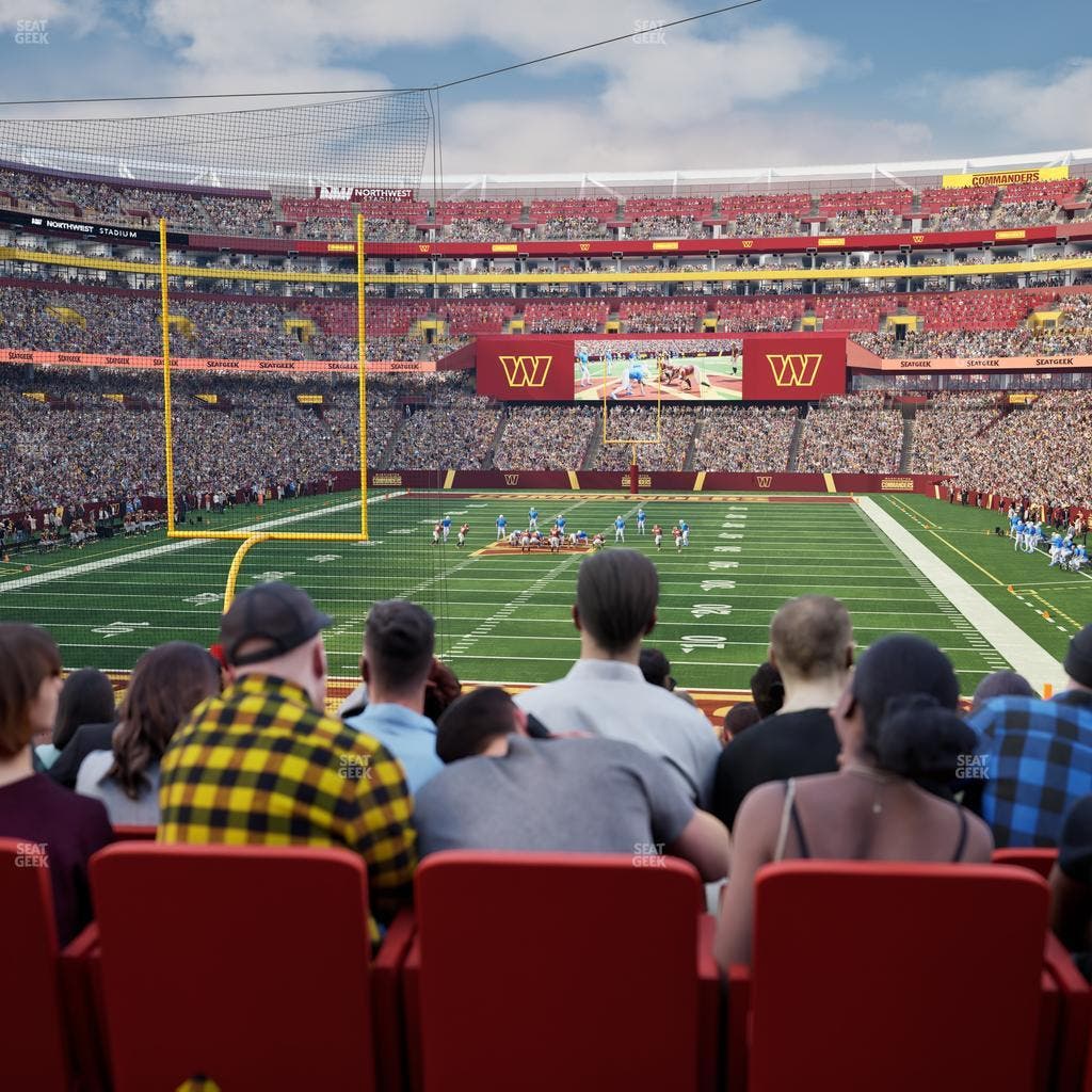 Northwest Stadium - Section 110 Seat View