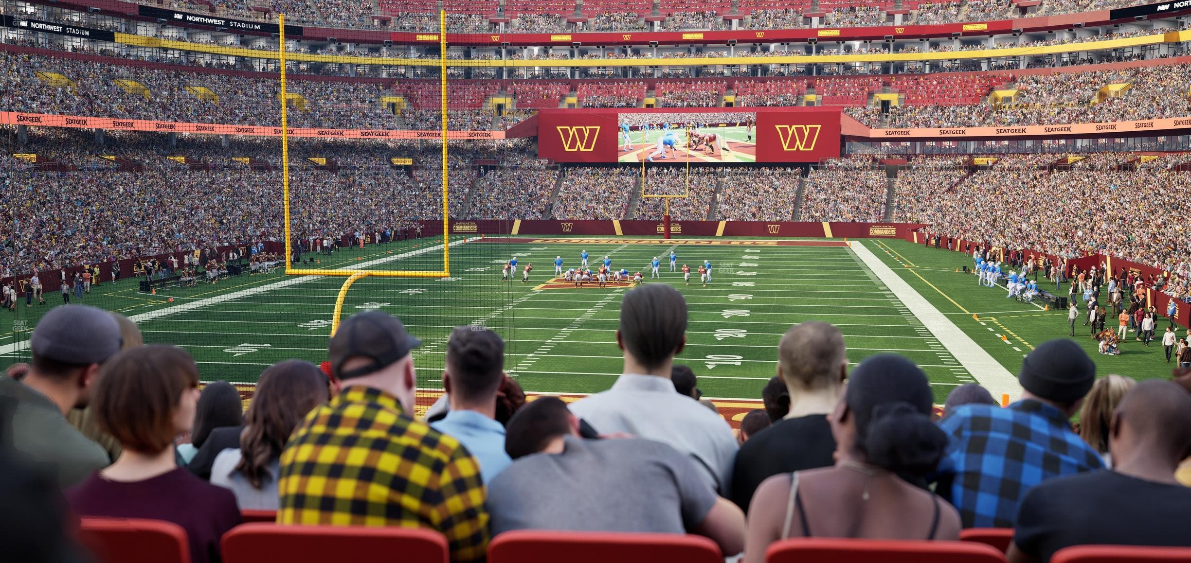 Northwest Stadium - Section 110 Seat View