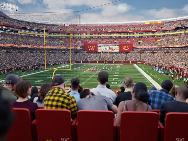 Northwest Stadium - Section 110 Seat View