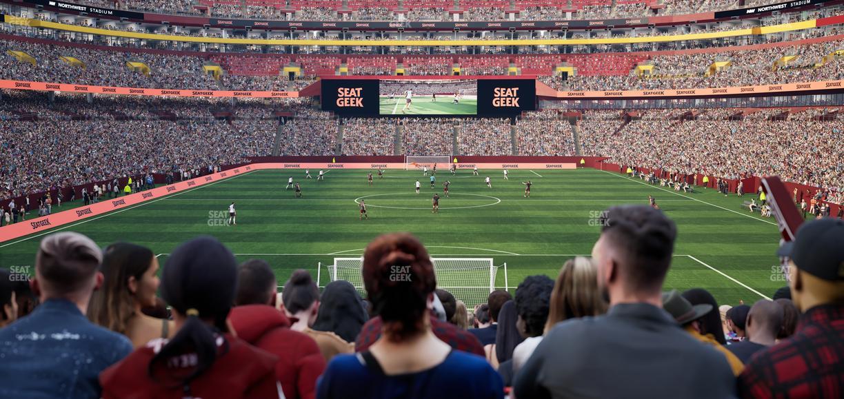 Northwest Stadium - Section 111 Seat View