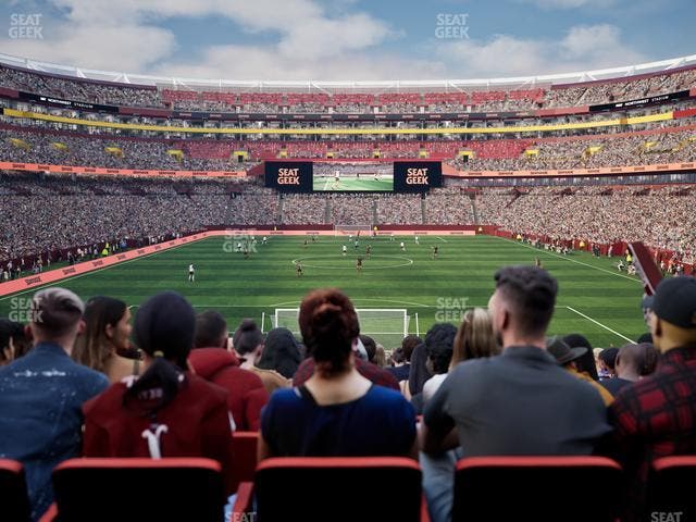 Northwest Stadium - Section 111 Seat View