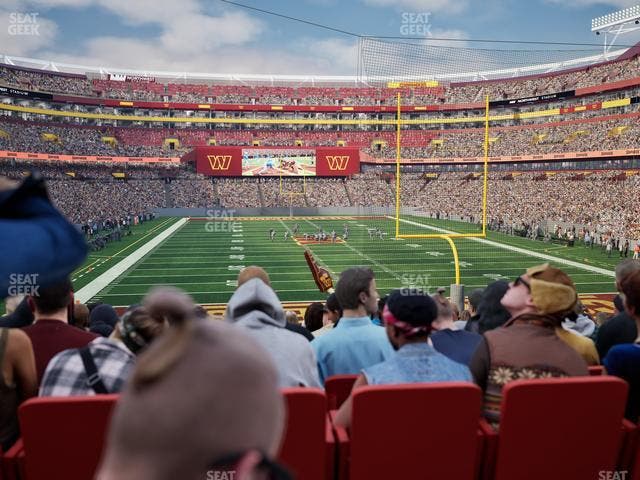 Northwest Stadium - Section 112 Seat View