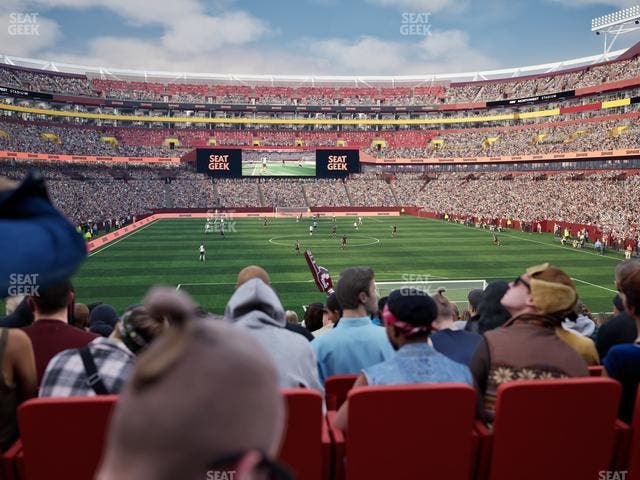 Northwest Stadium - Section 112 Seat View