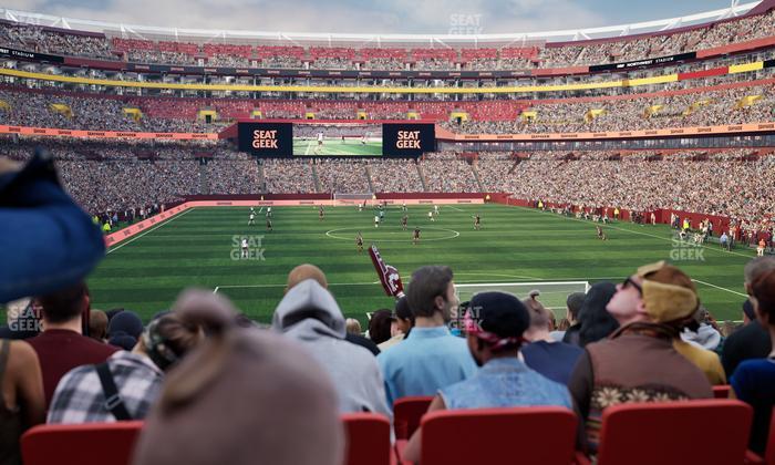 Northwest Stadium - Section 112 Seat View