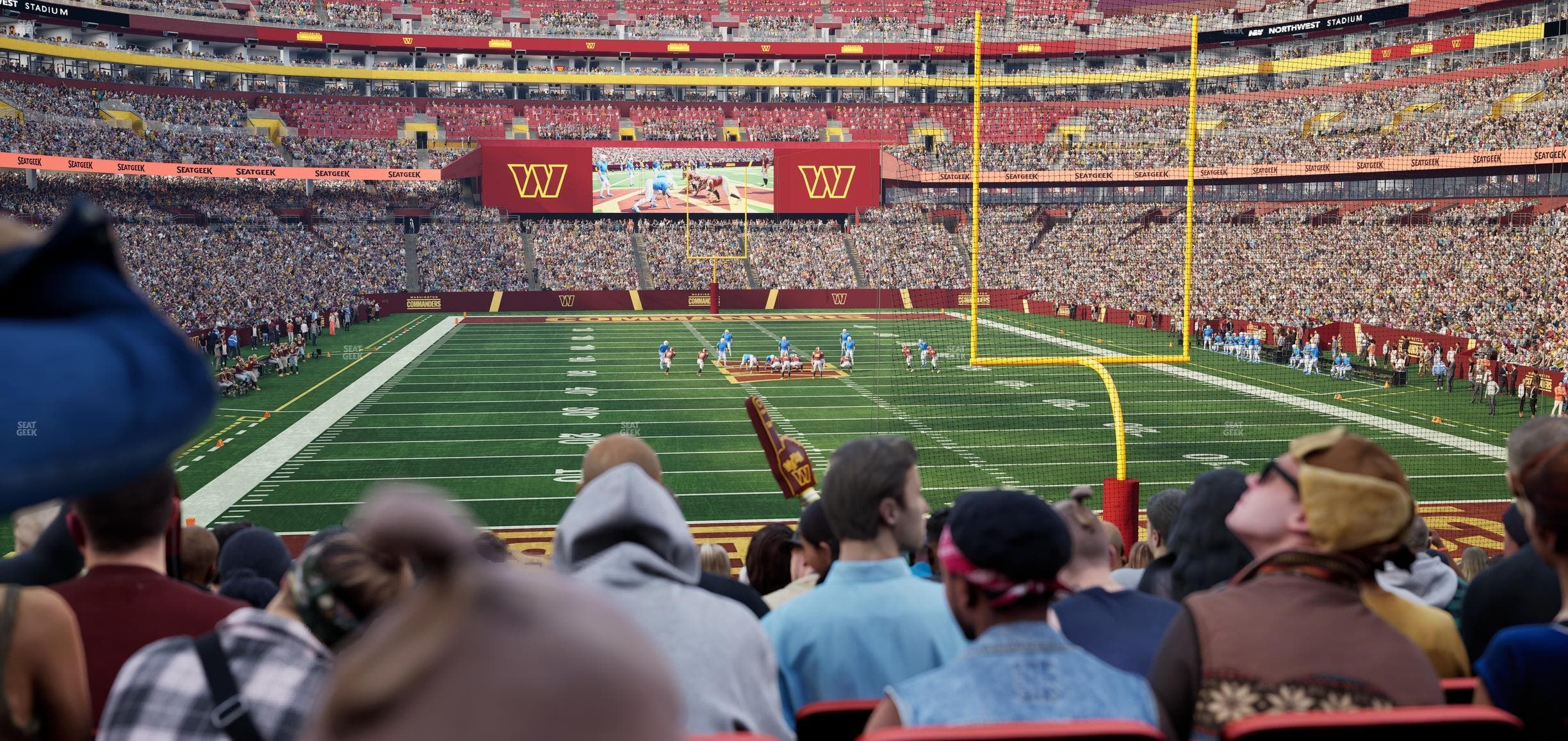 Northwest Stadium - Section 112 Seat View