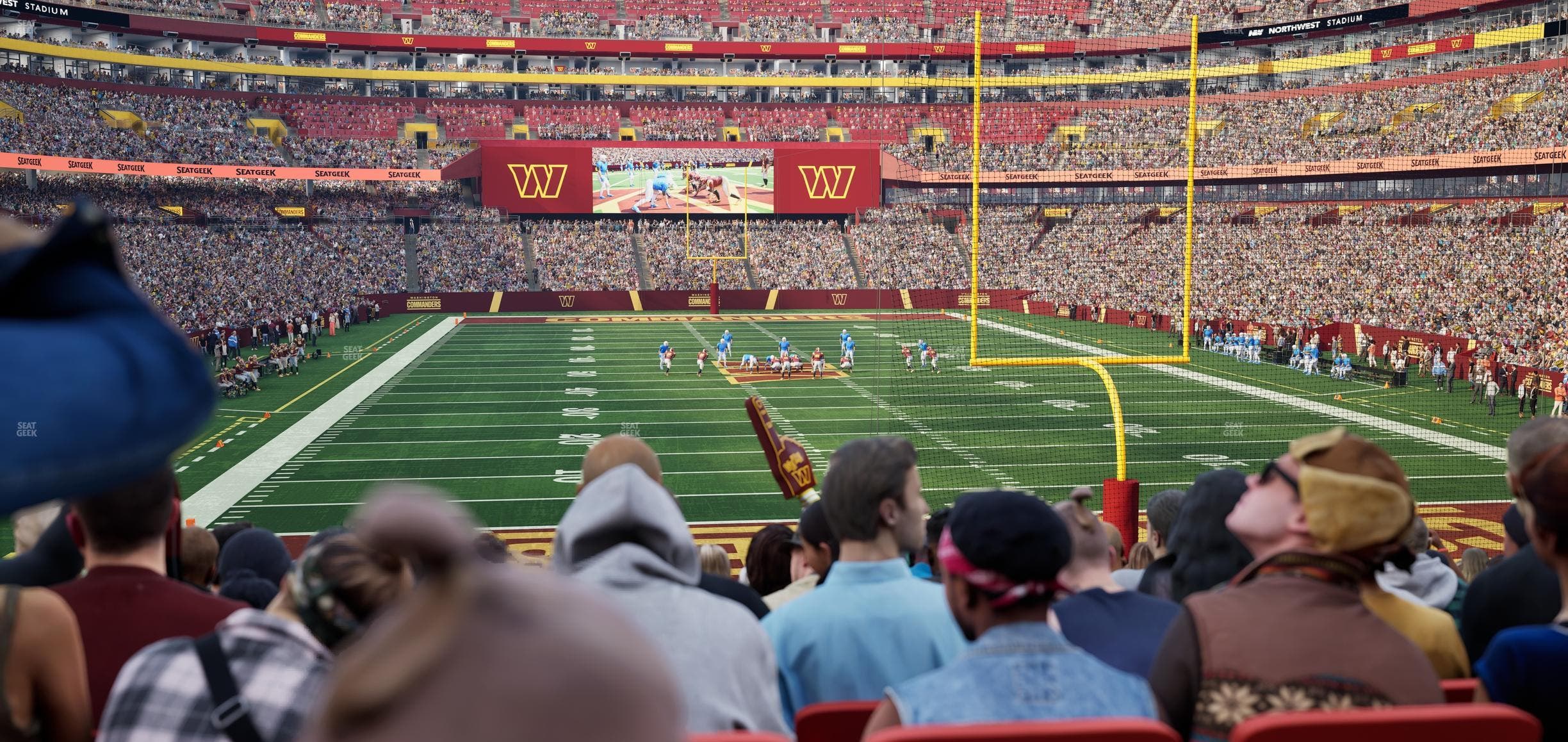 Northwest Stadium - Section 112 Seat View