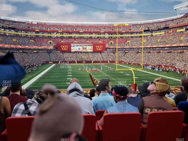 Northwest Stadium - Section 112 Seat View