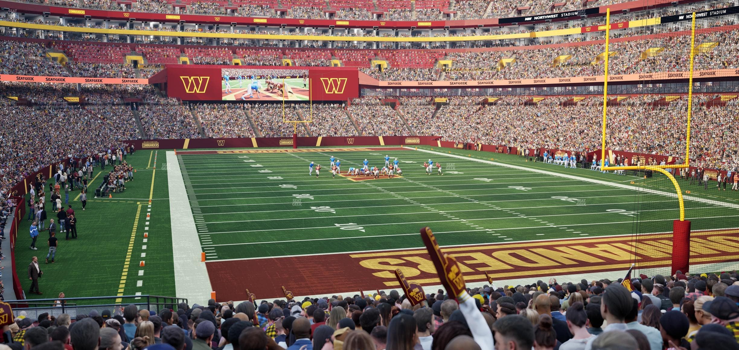Northwest Stadium - Section 113 Seat View