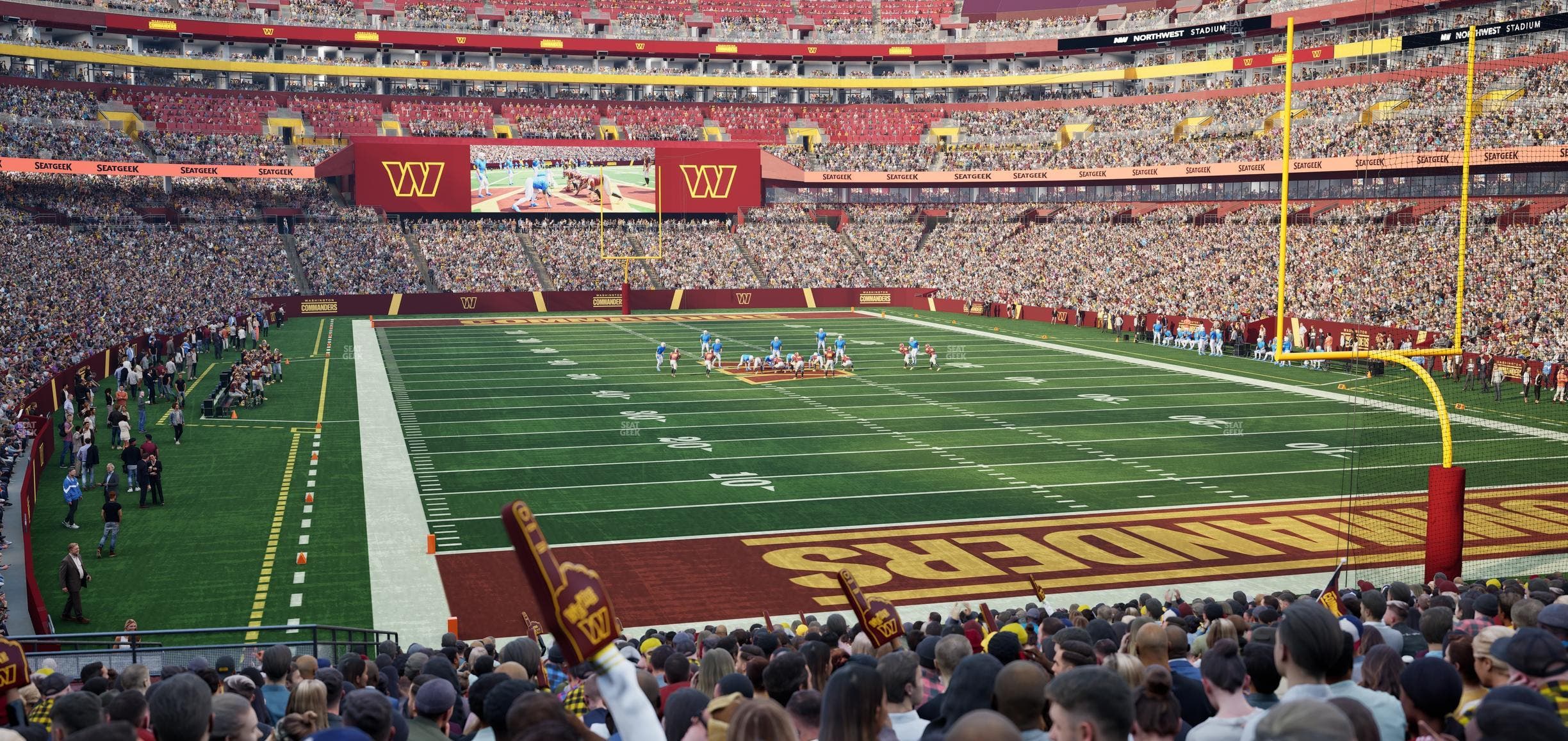 Northwest Stadium - Section 113 Seat View