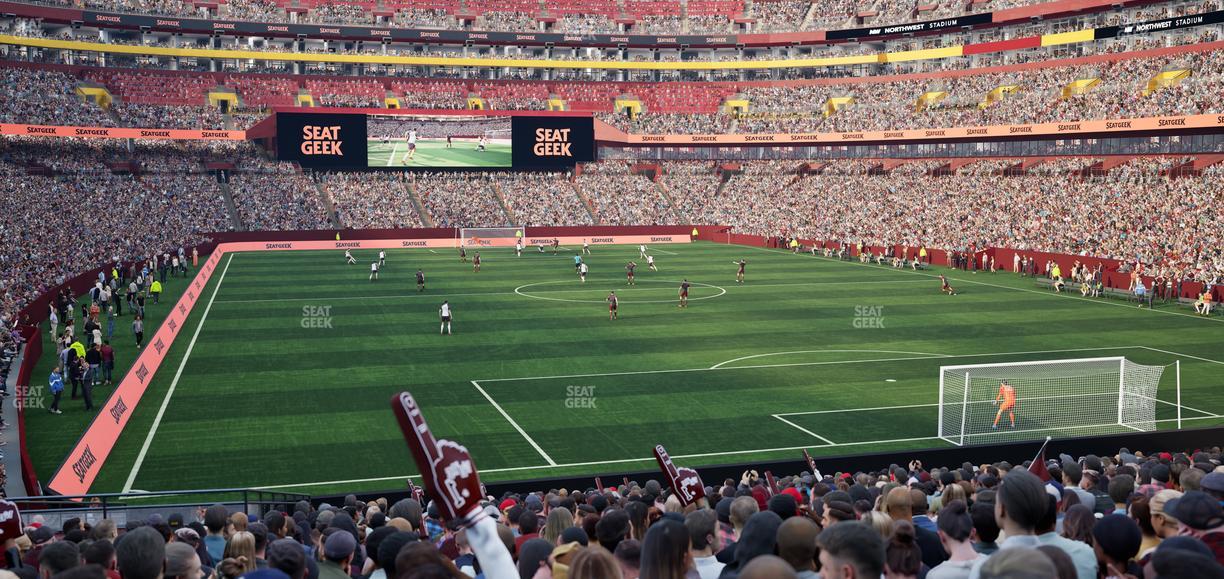 Northwest Stadium - Section 113 Seat View