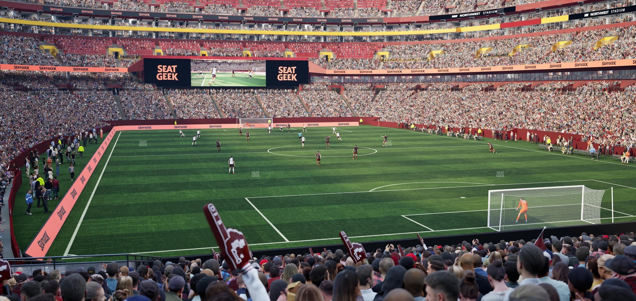 Northwest Stadium - Section 113 Seat View