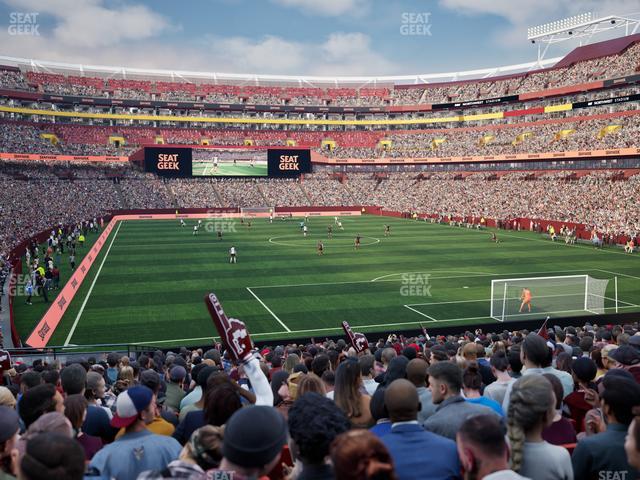 Northwest Stadium - Section 113 Seat View Northwest Stadium - Section 113 Seat View