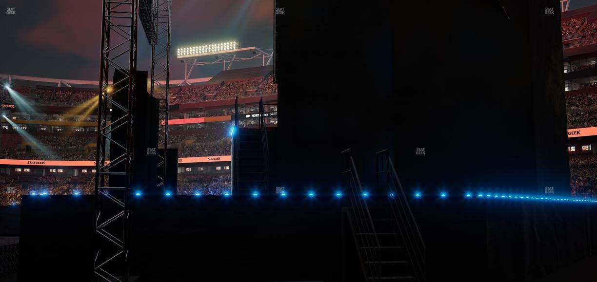 Northwest Stadium - Section 114 Seat View