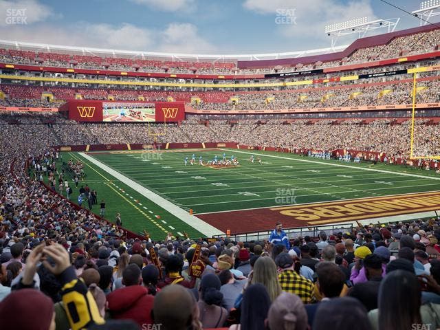 Northwest Stadium - Section 114 Seat View