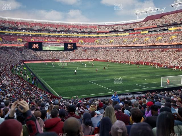 Northwest Stadium - Section 114 Seat View