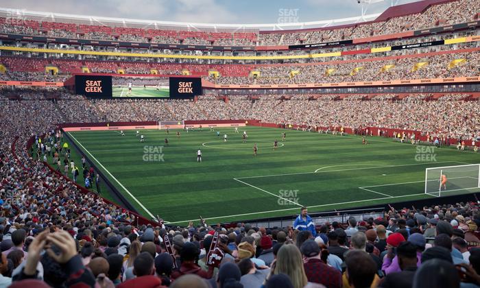 Northwest Stadium - Section 114 Seat View