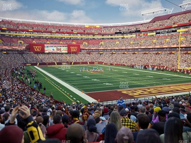 Northwest Stadium - Section 114 Seat View