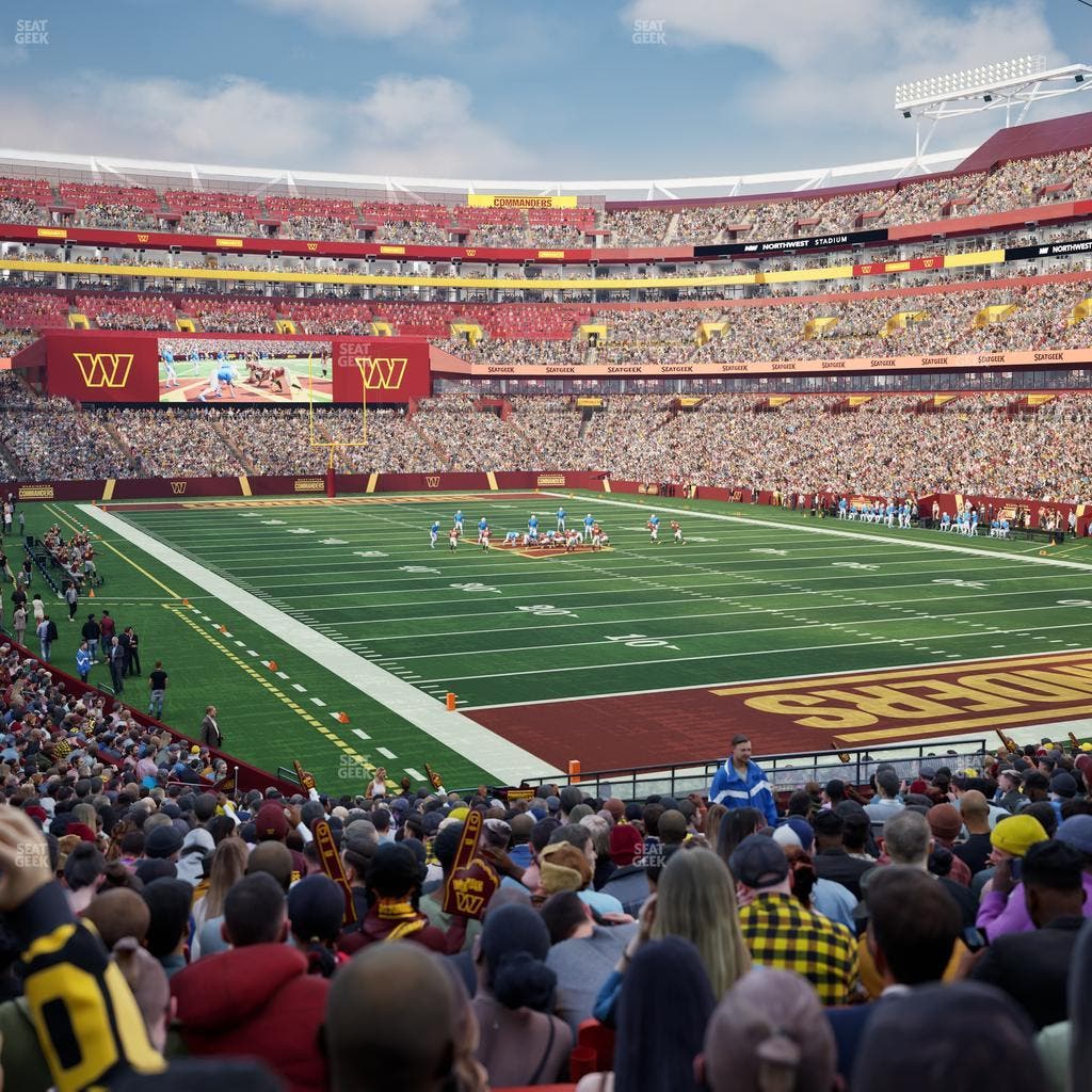 Northwest Stadium - Section 114 Seat View