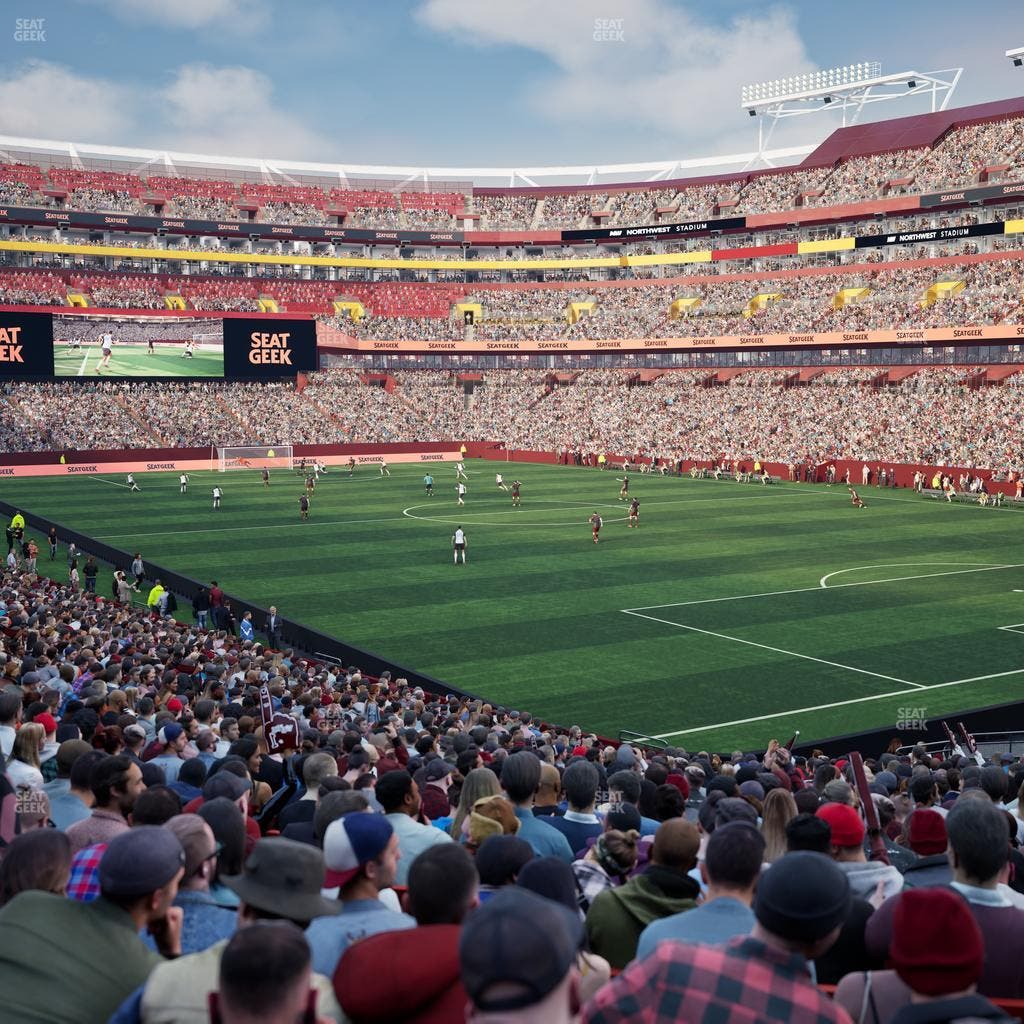 Northwest Stadium - Section 115 Seat View