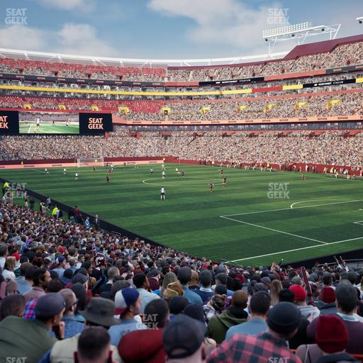 Northwest Stadium - Section 115 Seat View