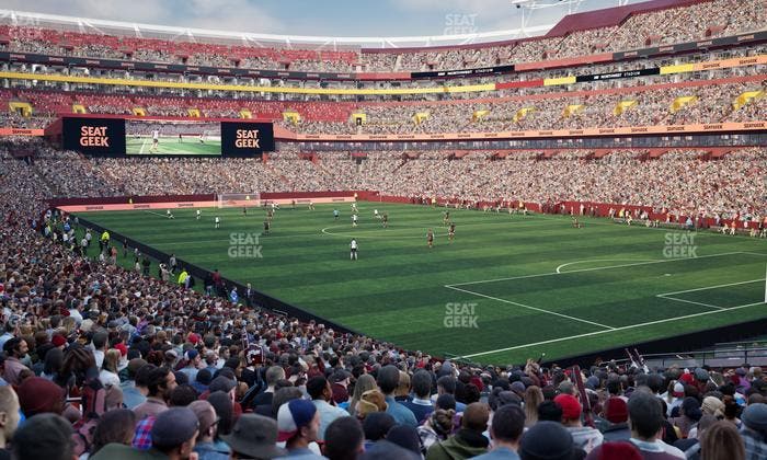 Northwest Stadium - Section 115 Seat View