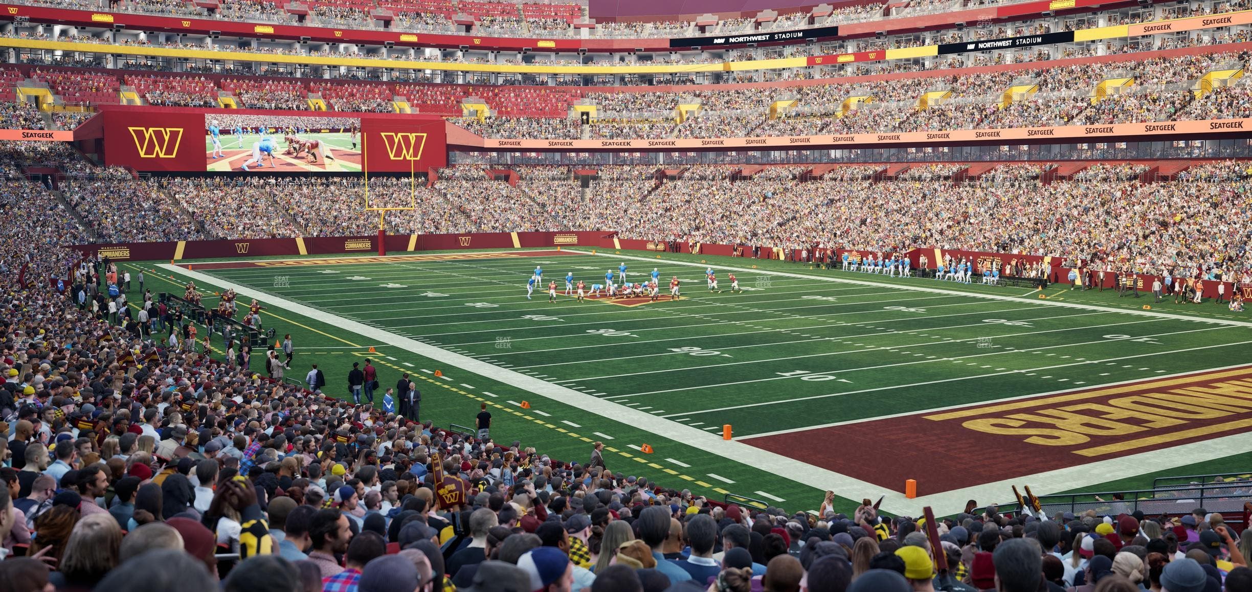 Northwest Stadium - Section 115 Seat View
