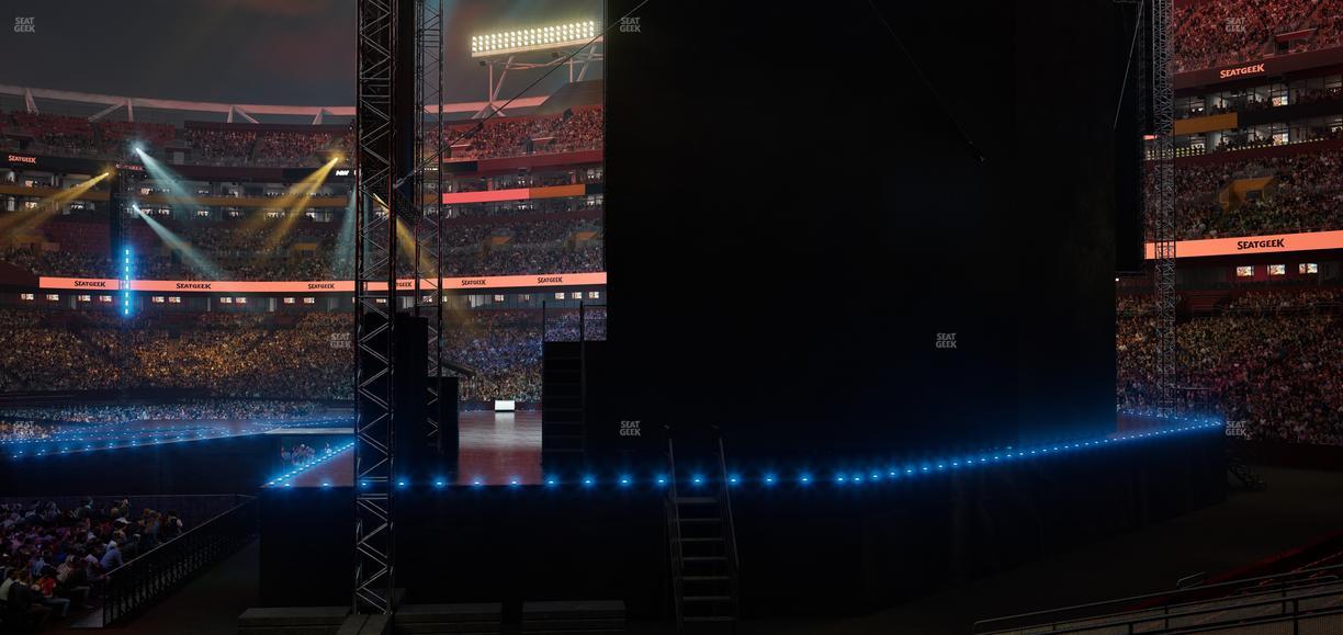 Northwest Stadium - Section 115 Seat View