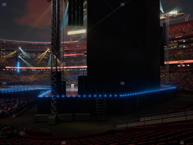 Northwest Stadium - Section 115 Seat View
