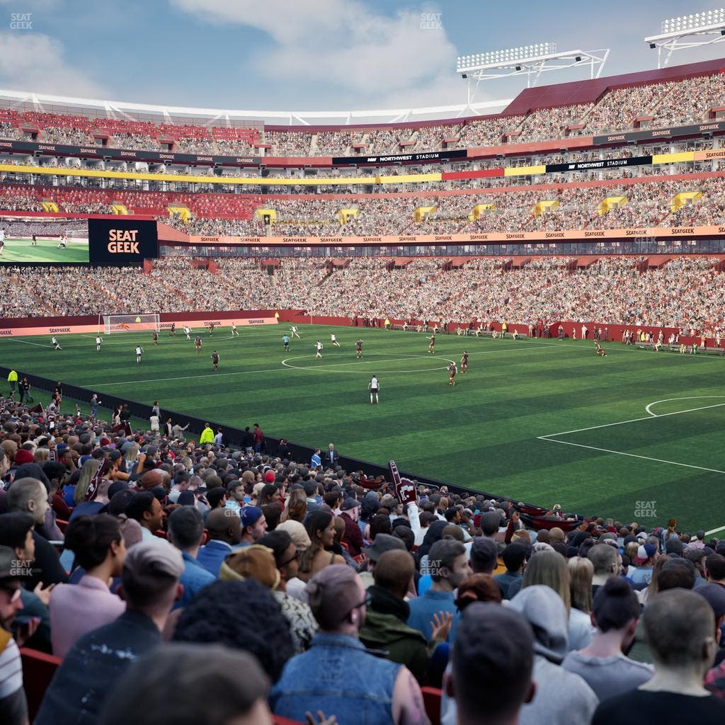 Northwest Stadium - Section 116 Seat View