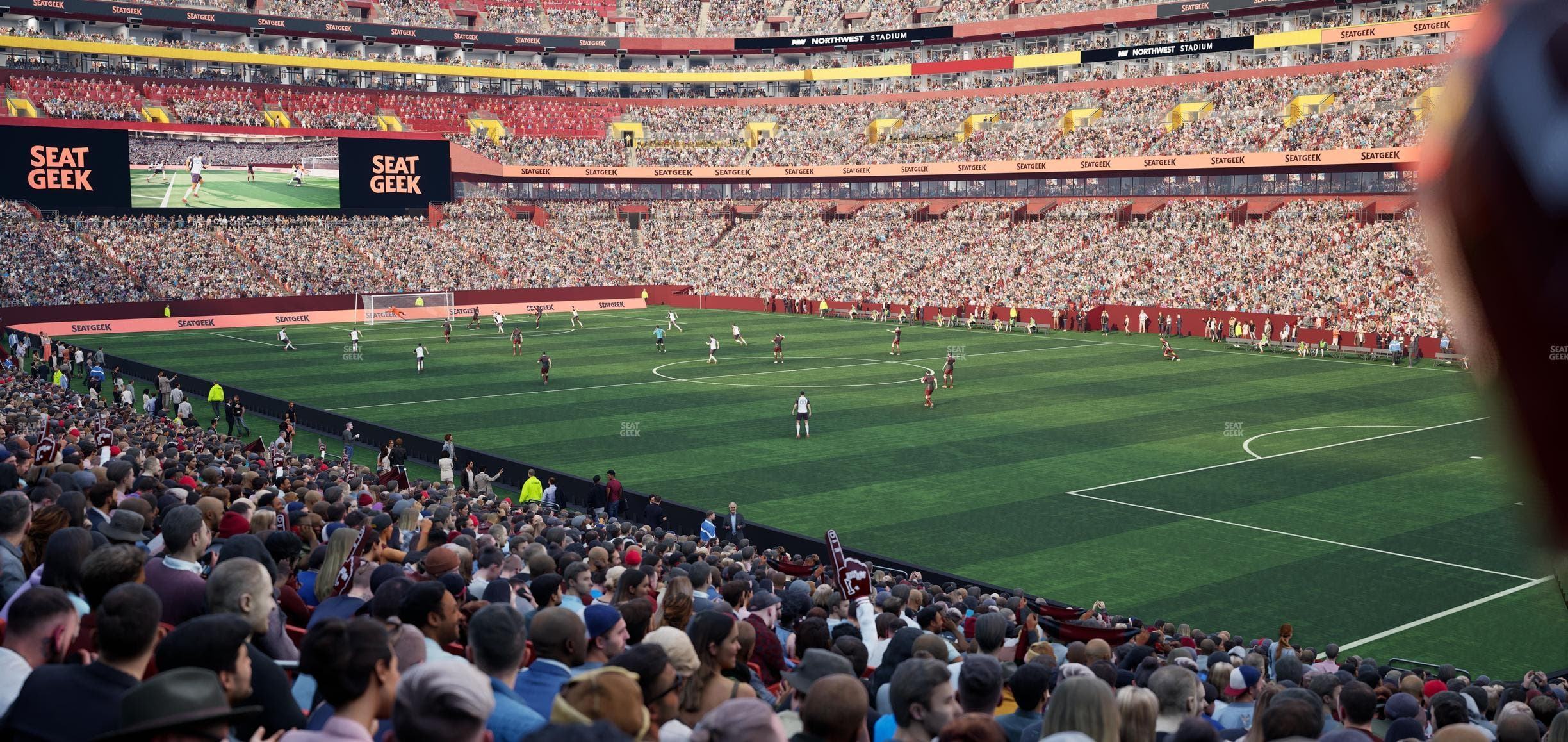 Northwest Stadium - Section 116 Seat View