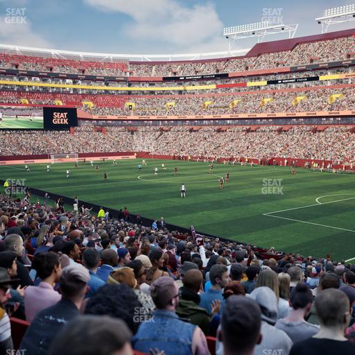 Northwest Stadium - Section 116 Seat View