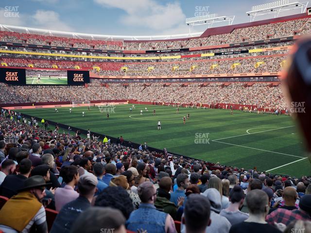 Northwest Stadium - Section 116 Seat View Northwest Stadium - Section 116 Seat View