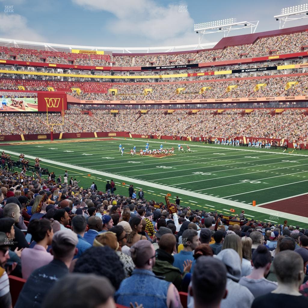 Northwest Stadium - Section 116 Seat View